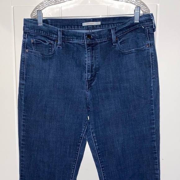 Levi's Easy Fit 505 Straight Leg Denim Jean Women 33X32 Cowgirl Western Rodeo - Picture 2 of 8